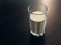 Glas Milch