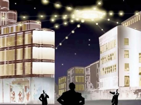 Klicken um zu vergrößern licht ufo, kröpke