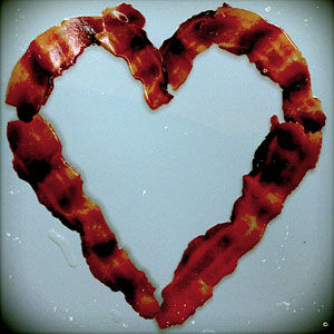 Klicken um zu vergrößern bacon heart