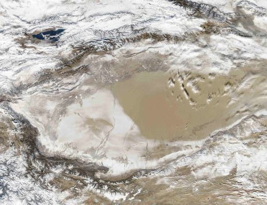 Klicken um zu vergrößern Taklamakan-Wüste, China