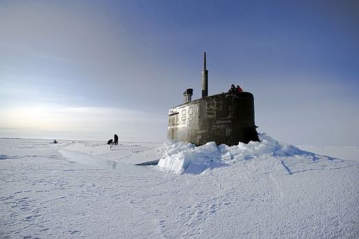 Klicken um zu vergrößern Arktis, US Navy
