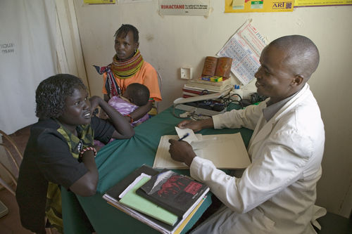 Afrika, Arzt, Patient