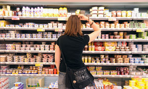 einkaufen, kaufhalle, supermarkt