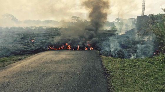 Kilauea Ausbruch Oktober 2014