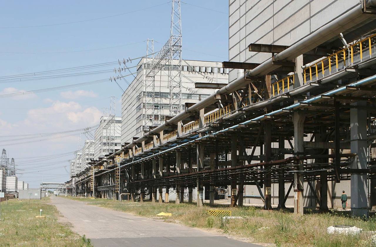 Atomkraftwerk Saporoschje Ukraine