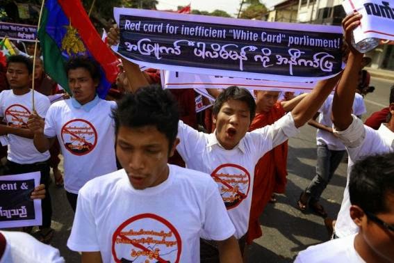 Myanmar farbenrevolution