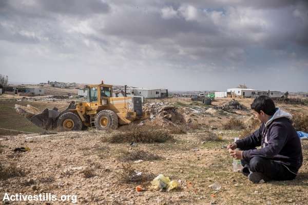 israel zerstört häuser beduinen negev