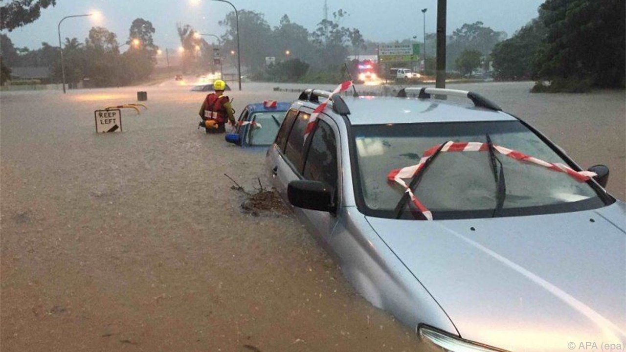 Schwere Überschwemmungen in Westaustralien. Mai 2015