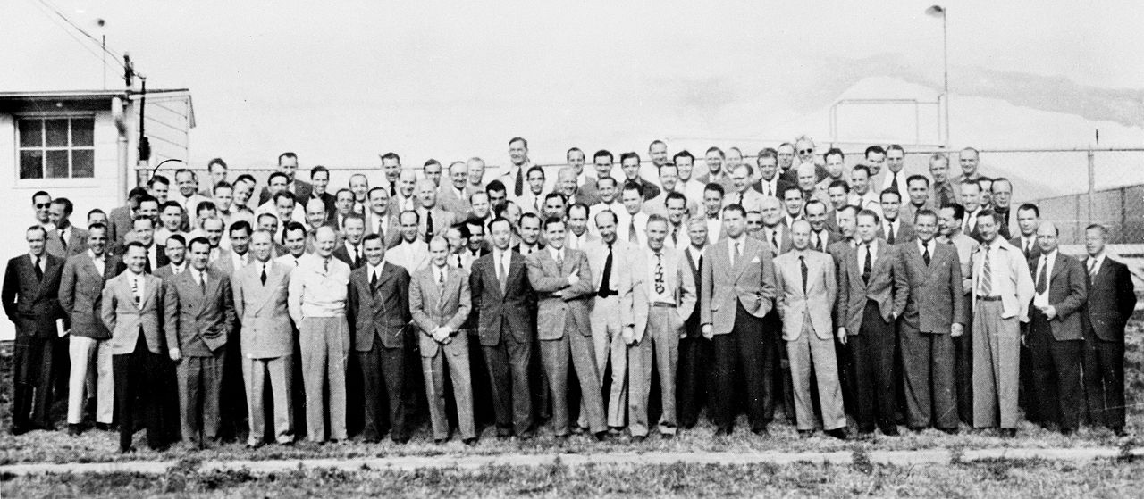 Project Paperclip Team at Fort Bliss 1946