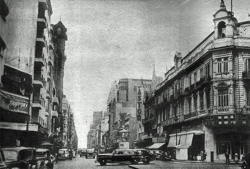 Avenida Corrientes y Esmeralda 1950 Buenos Aires