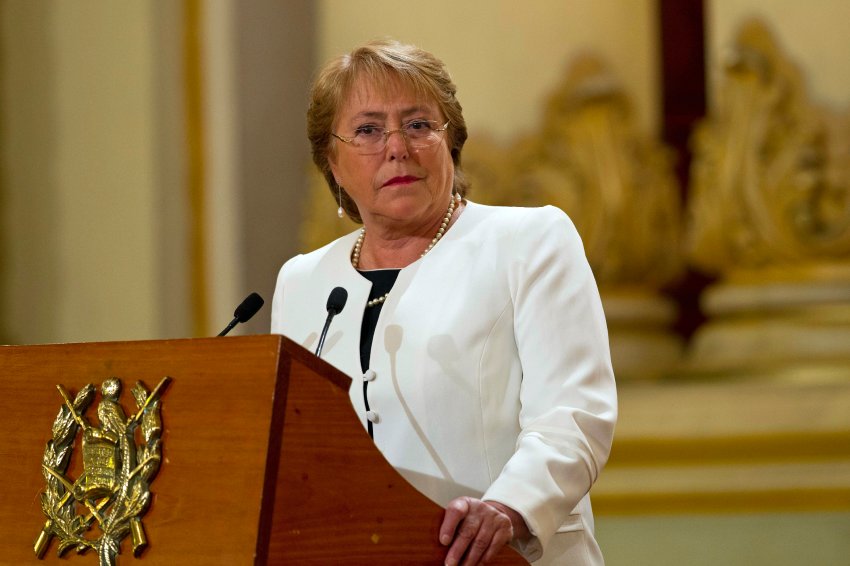Chiles Präsidentin Bachelet