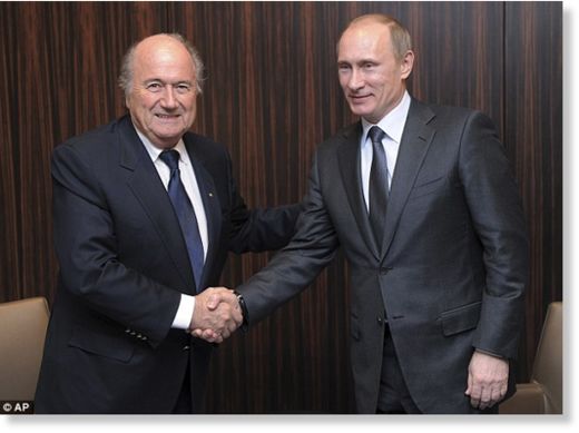 Blatter und Putin