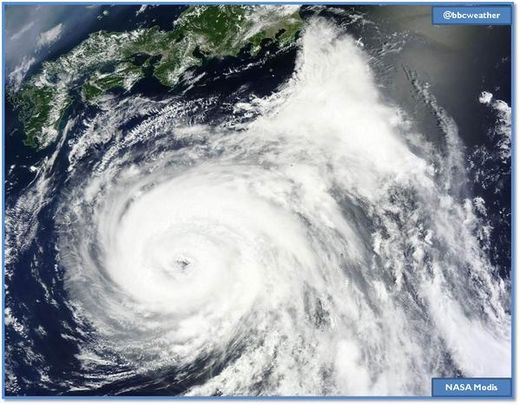Taifun Nangka Japan Juli 2015