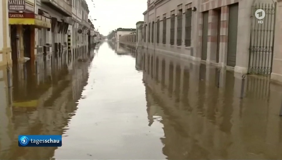 Überschwemmungen in Argentinien August 2015