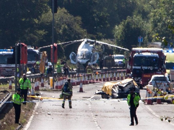 Flugzeugabsturz Flugshow England August 2015