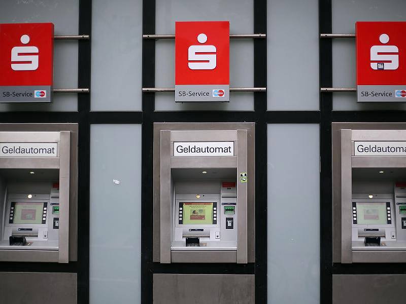 Sparkassenautomat,Geldautomat