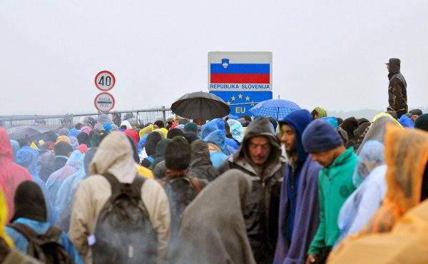 Flüchtlinge Slowenien Kroatien