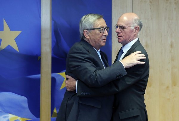 Norbert Lammert und Jean-Claude Juncker