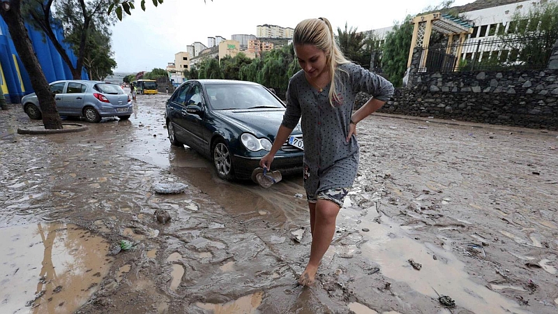 Überschwemmungen Telde Gran Canaria Oktober 2015