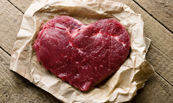 Fleisch-Herz zur WHO-Studie