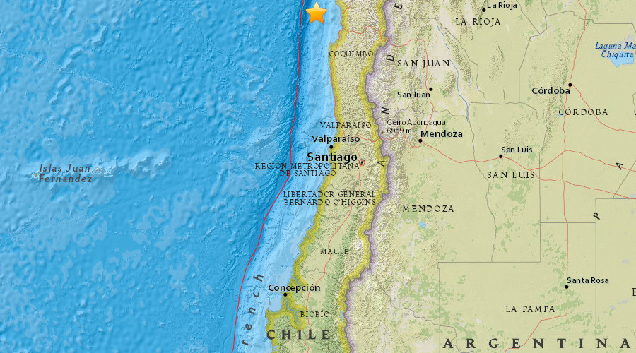 Earthquake Chile November 2015