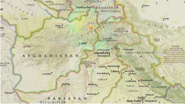 Erdbeben Afghanistan November 2015