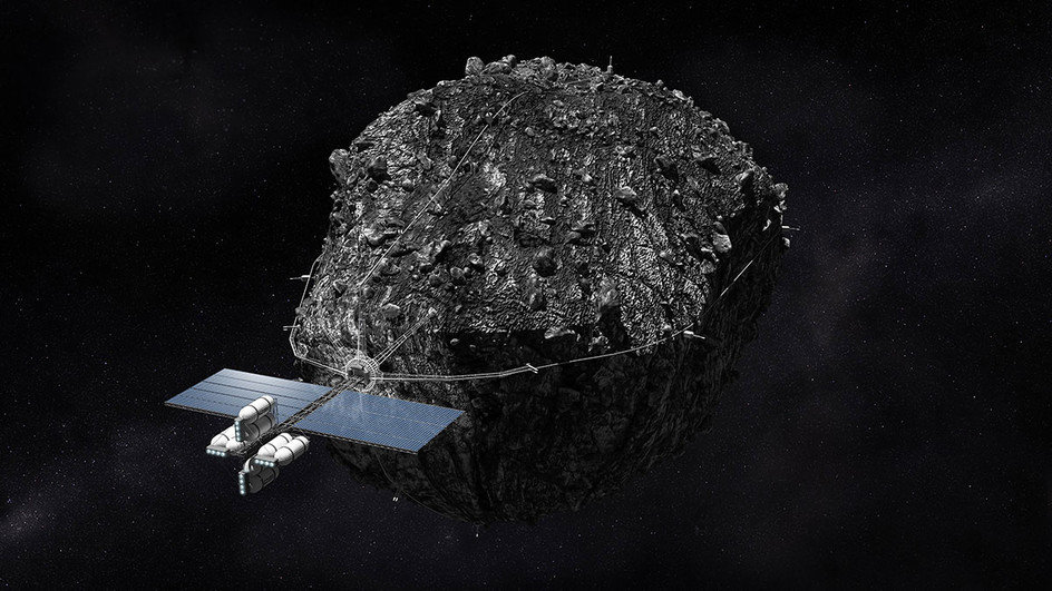 Asteroid Berbau Weltraum