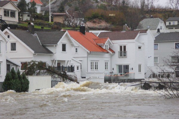 Überflutung Norway
