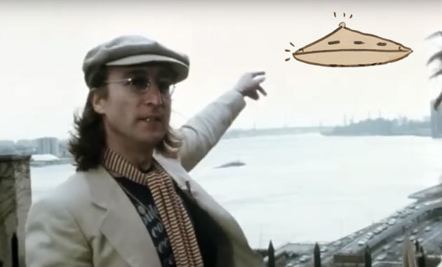 John Lennon UFO Sichtung