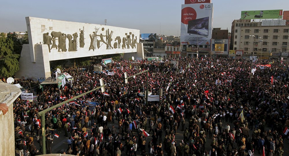 Bagdad Demonstration USA 