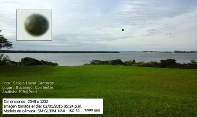 UFO Foto Argentinien Corrientes