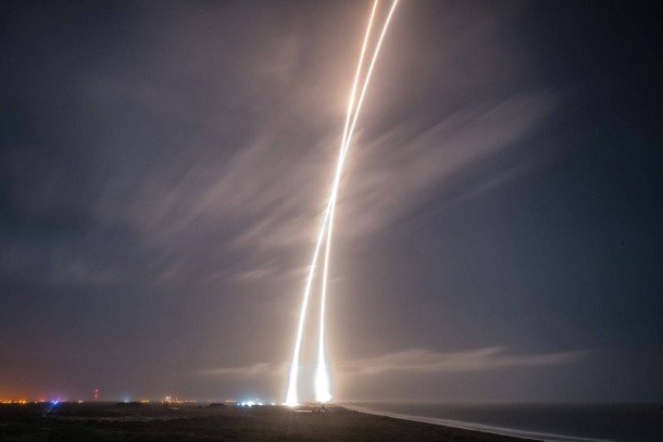 Start Landung SpaceX