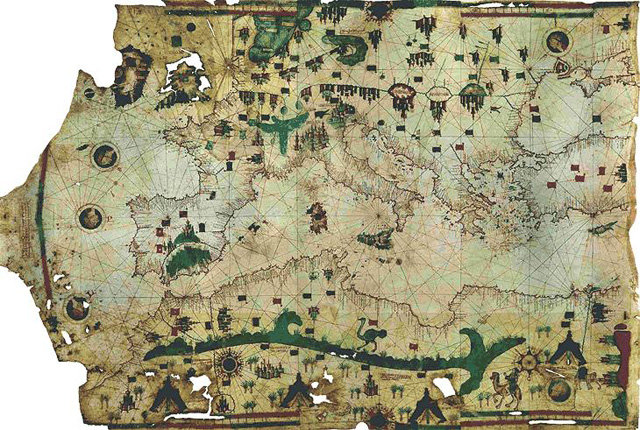 Die Karte des Jehuda Ibn Ben Zara