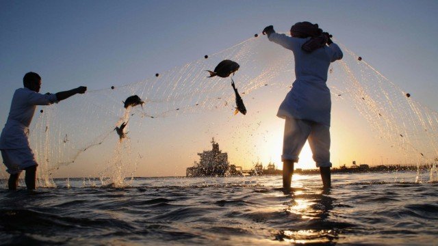 Fischer in der saudischen Hafenstadt Duba.