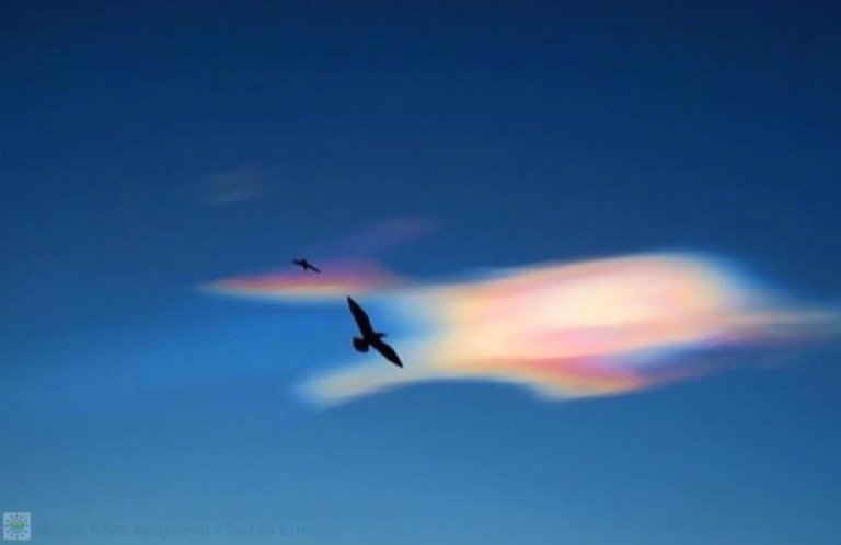 Mother of pearl cloud