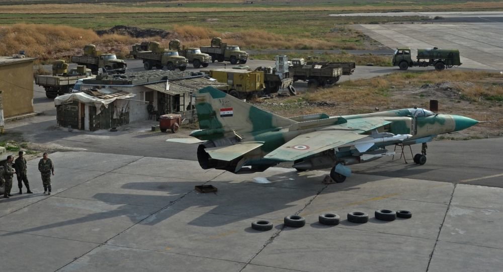 Flugplatz Syrische Luftwaffe