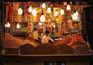 Marktstand in Sana'a