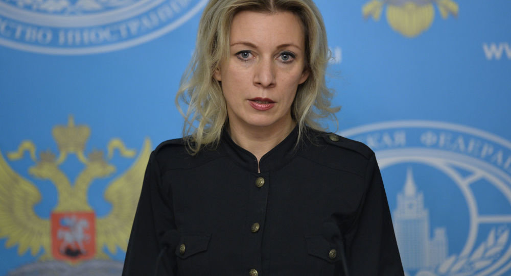 Sprecherin des russischen Außenministeriums Maria Sacharowa