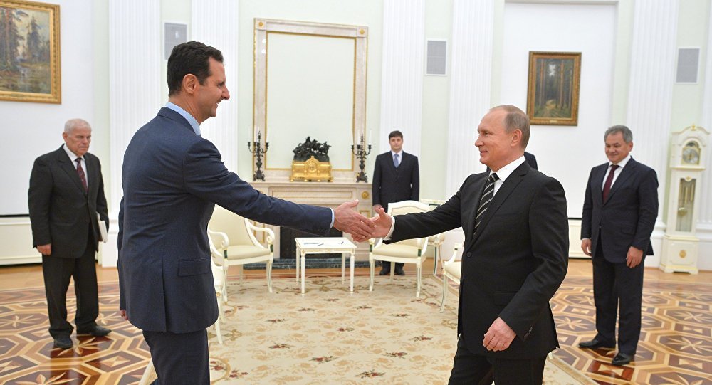 Putin Assad 
