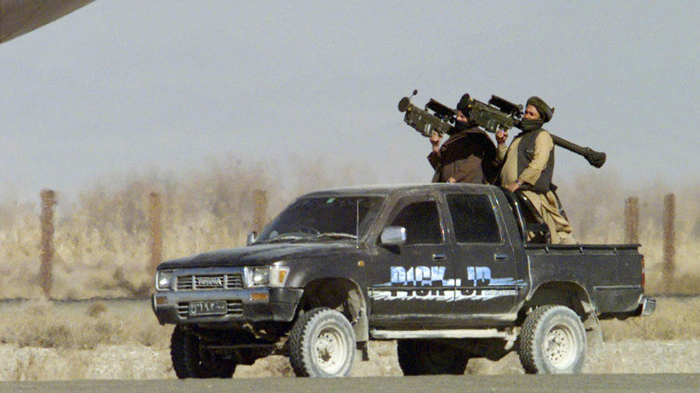 Taliban Truck Stinger Rockets
