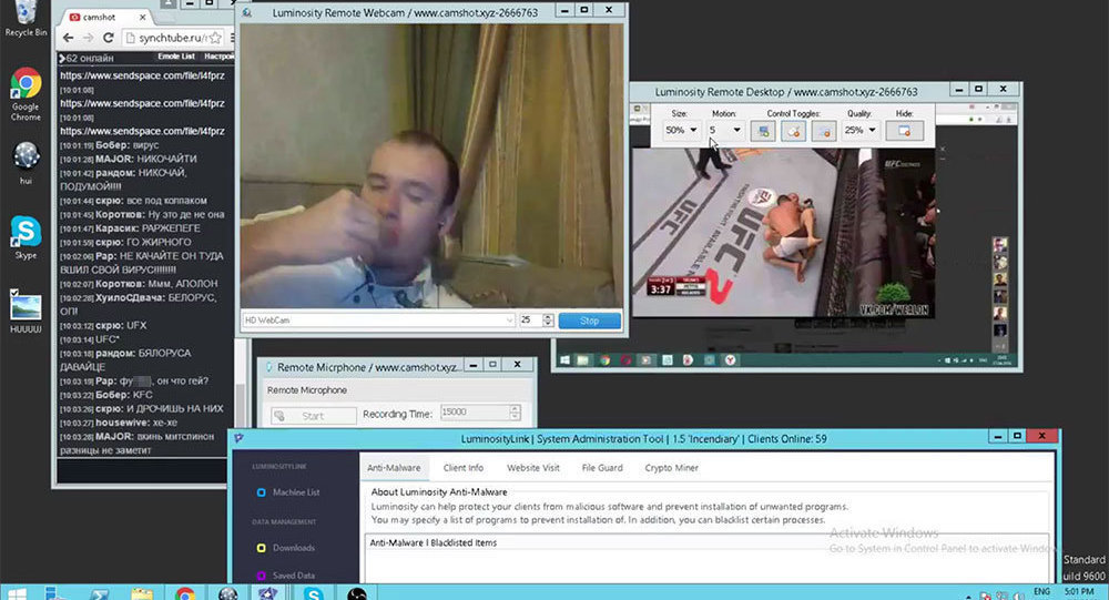 Webcam talk