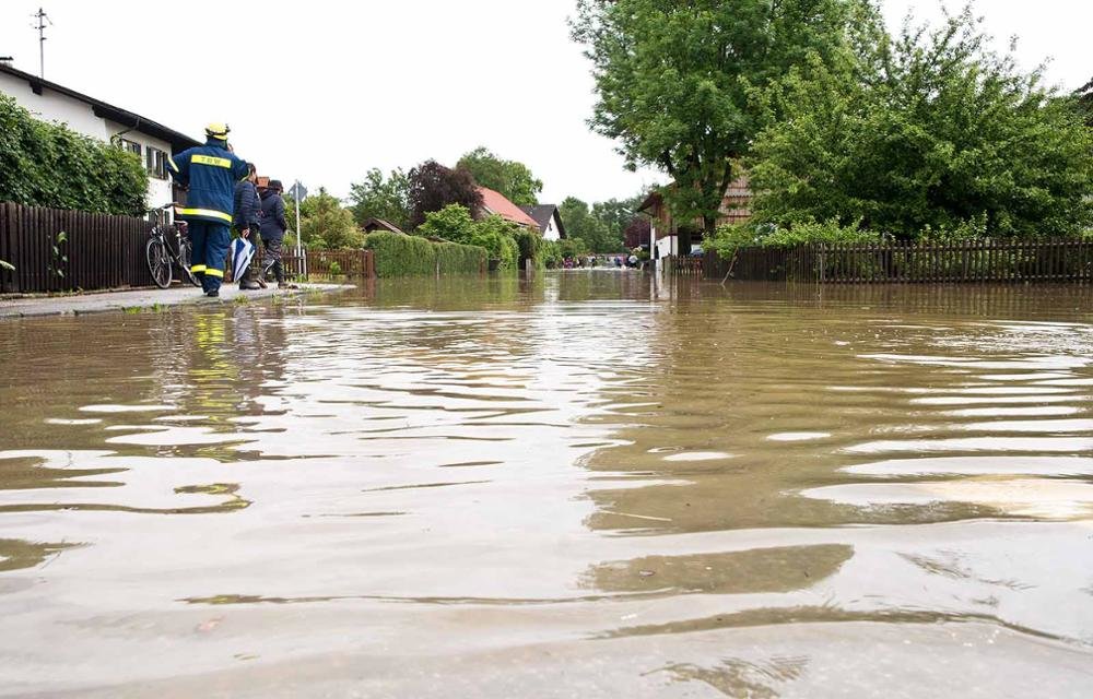 Polling Überschwemmungen Juni 2016