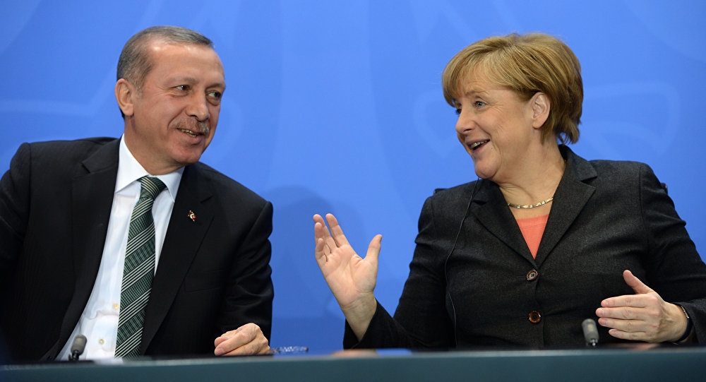 Erdogan und Merkel