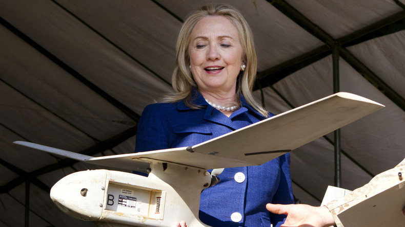 Hillary Clinton Drohne,Killary Kampfdrohne