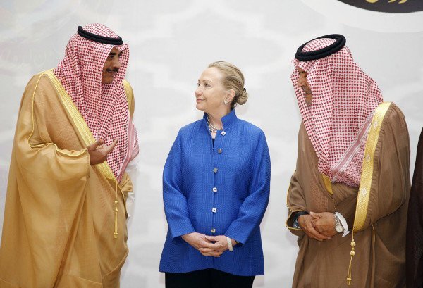 Hillary Saudi