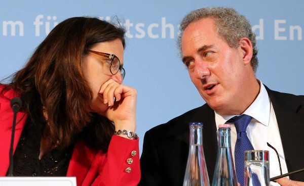 Cecilia Malmström und Mike Froman