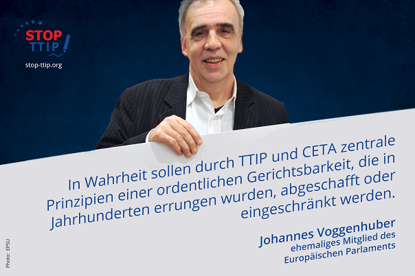 Johannes Voggenhuber,TTIP Widerstand