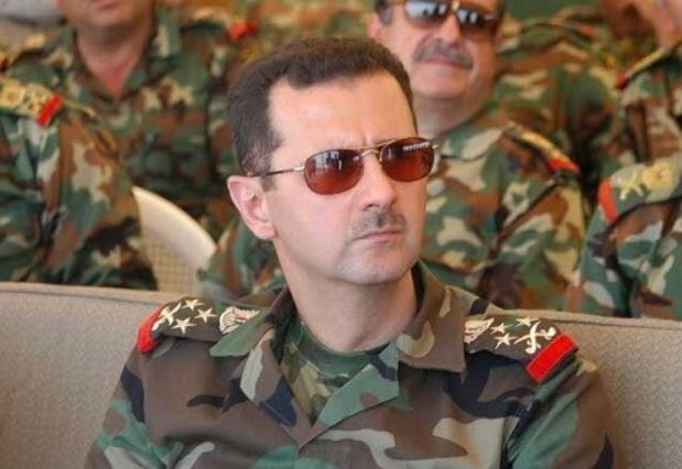 al Assad in Armee-Uniform