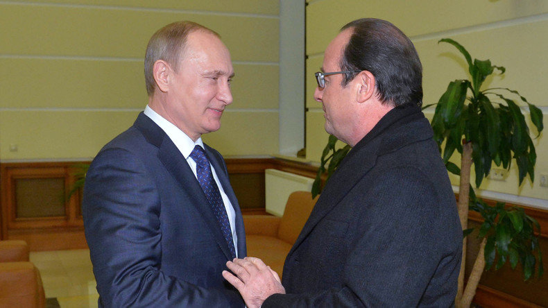 Putin Hollande 