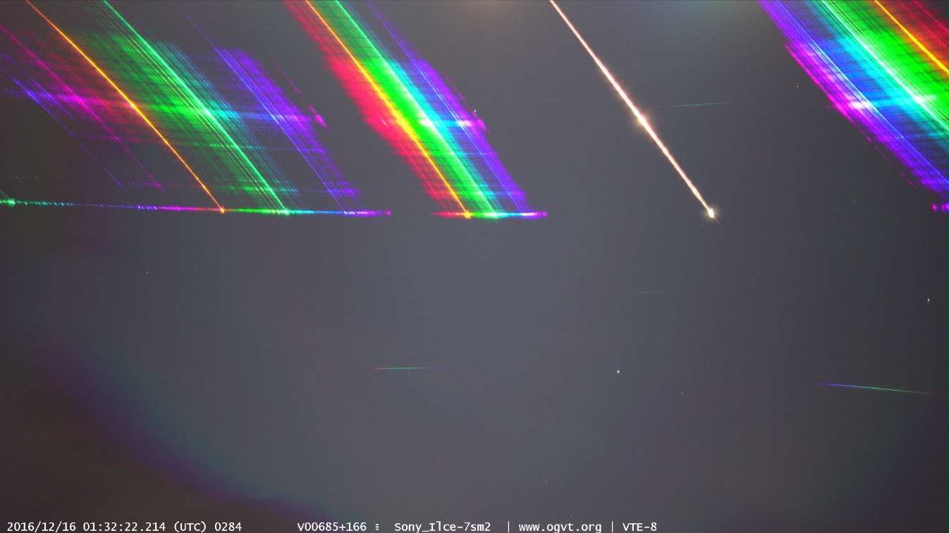meteor Montsevelier und Spektrum 